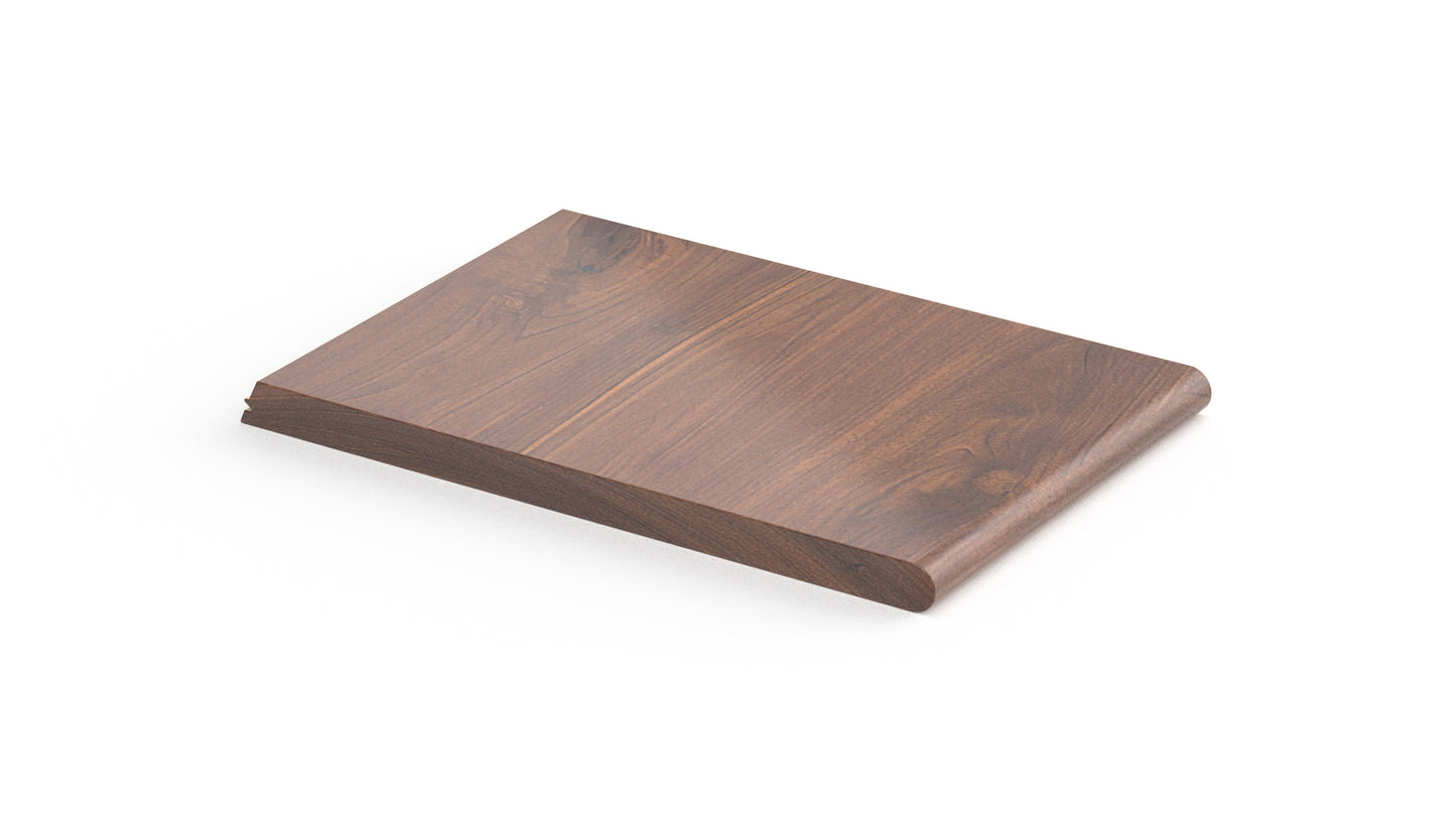 Accessory Stair Tread Walnut Round Profile