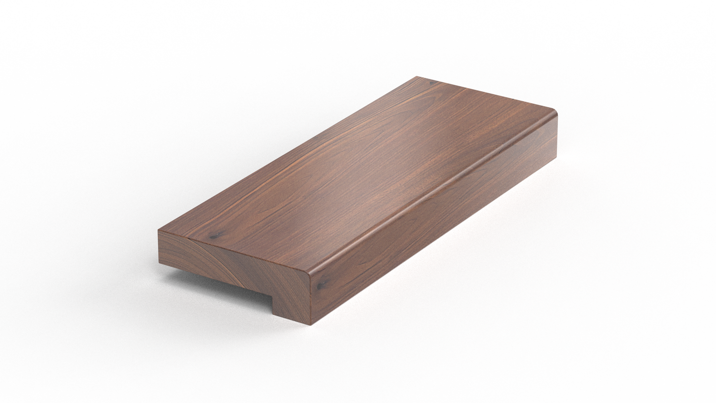 Accessory Stair Nosing Walnut Square Profile