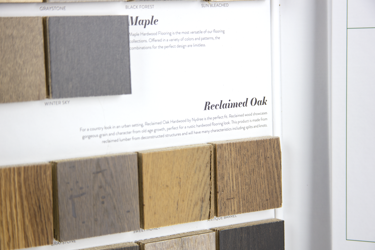 Nydree Flooring Sample Binder