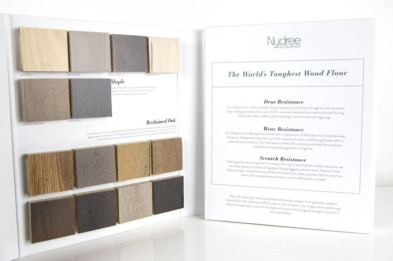 Nydree Flooring Sample Binder