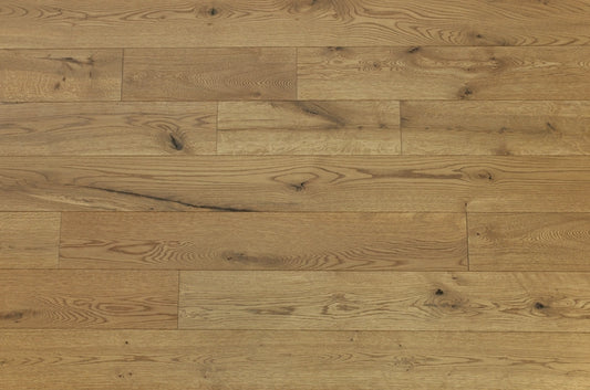 High Traffic Wire Brushed Live Sawn White Oak