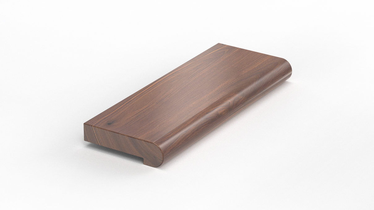 Accessory Stair Nosing Walnut Round Profile