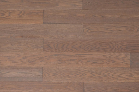 High Traffic Wire Brushed Plain Sawn White Oak